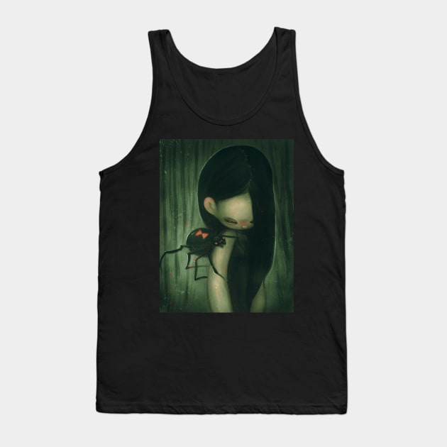 Black Widow Tank Top by selvagemqt